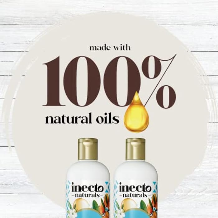 INECTO Natural Argan Shine Shampoo 500ml, Rich & Nourishing Pure Argan Oil for Beautiful Healthy Shine, for Dull Damaged Hair - Image 5